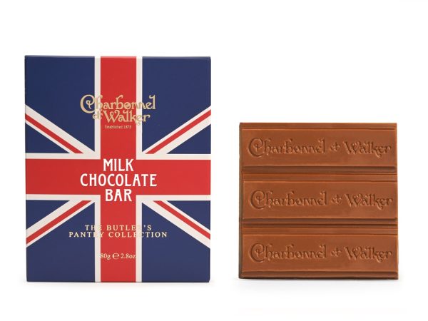 Union Jack Milk Chocolate Butler Bar