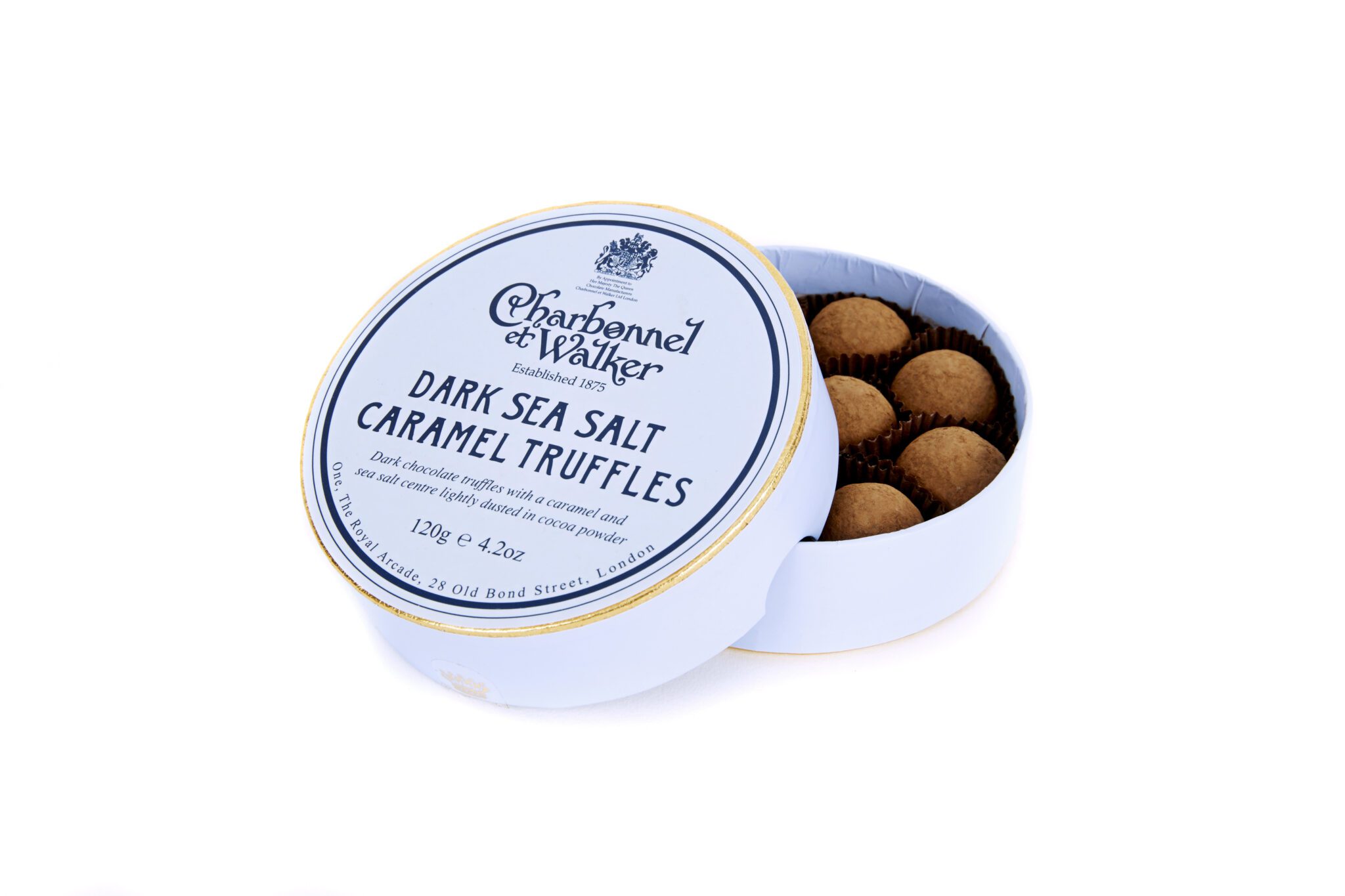 Dark Sea Salt Caramel Chocolate Truffles - 120g