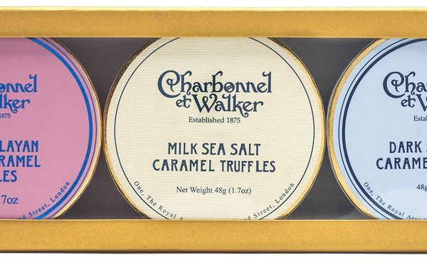 Sea Salt Caramel Mini Trio of Truffles