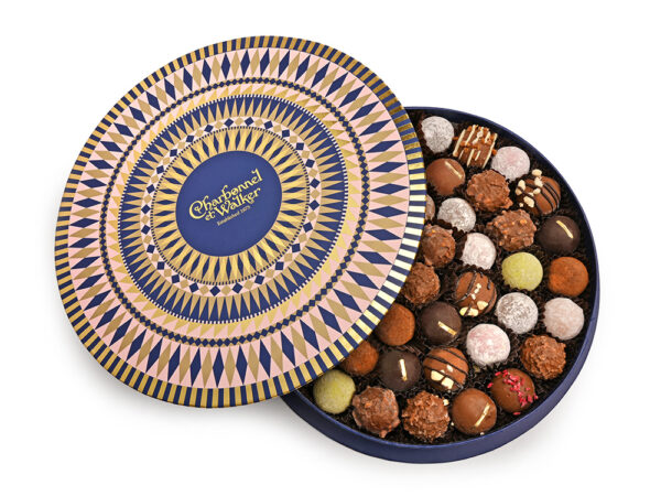 Victorian 500g – Truffle Selection with alcohol