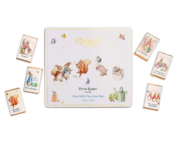 Peter Rabbit Favourites Tin  - Mini Milk Chocolate Bars