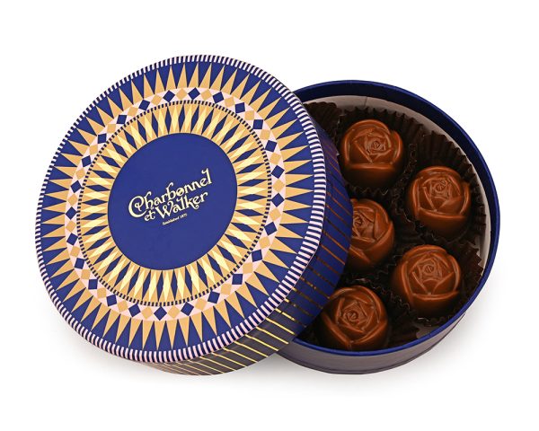 Elegant Milk Chocolate Praline Roses