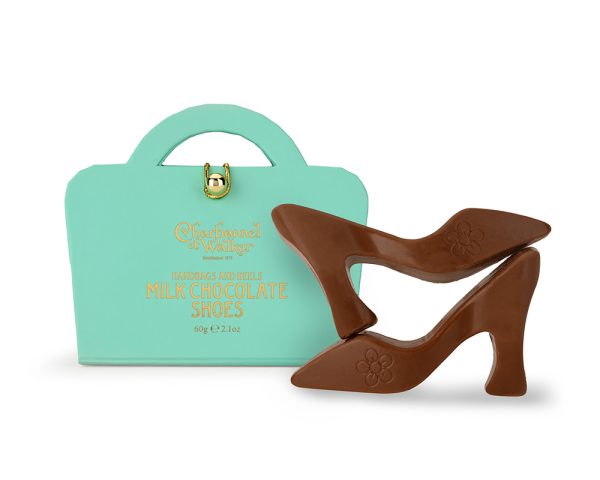 Green Handbag and Milk Chocolate Heels