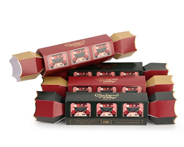 Christmas Cracker Gift Set - Milk Chocolate & Milk Sea Salt Caramel Truffles - Image 3