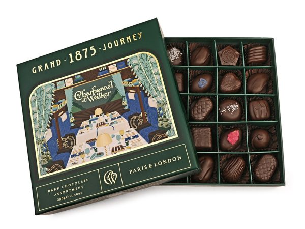 Grand 1875 Christmas Dark Chocolate Assortment - 325g