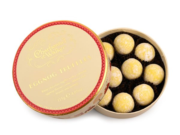 Eggnog Truffles