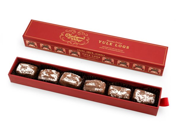 Praline Yule Logs
