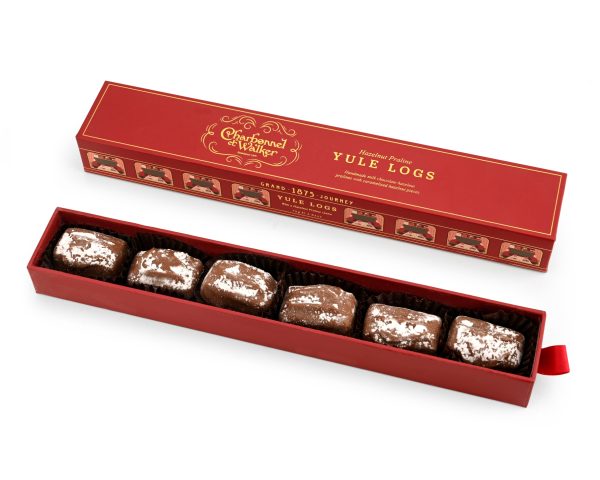 Praline Yule Logs