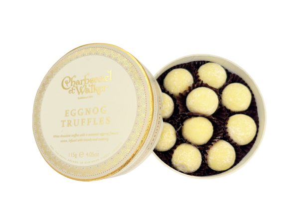 Eggnog Truffles