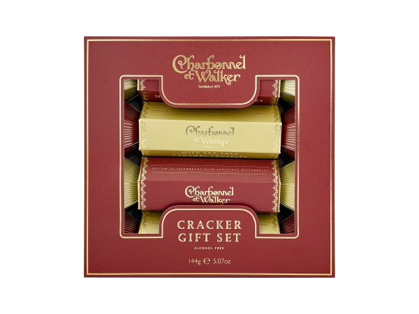 Christmas Cracker Gift Set - Milk Chocolate & Milk Sea Salt Caramel Truffles