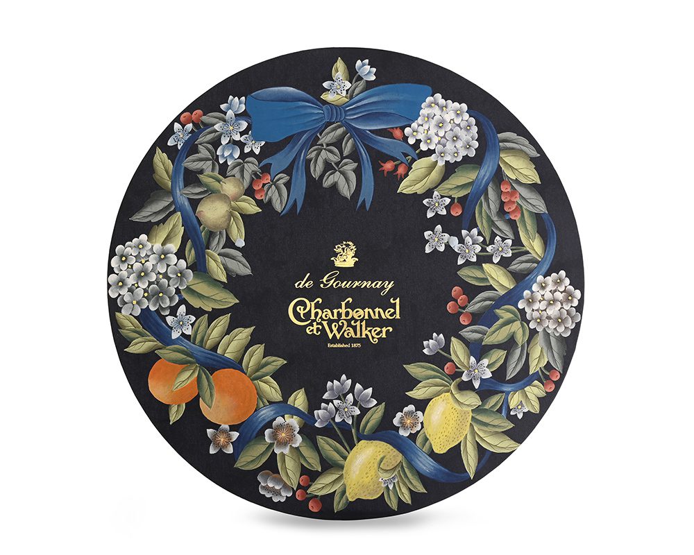 Charbonnel et Walker x de Gournay Christmas Wreath - Limited Edition - Image 3