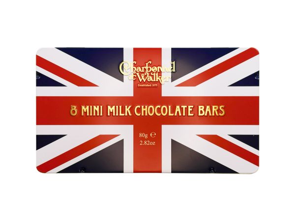 Union Jack - Milk Chocolate Mini Bars Tin