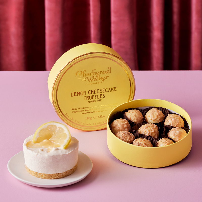 Lemon Cheesecake Truffles