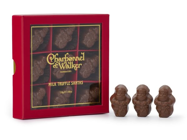 Chocolate Santas - 9 Piece Gift Box
